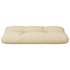 vidaXL Palldyna beige 80x40x12 cm tyg