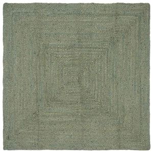 vidaXL Omr&aring;desmatta Olivgr&ouml;n 120 x 120 cm Jute