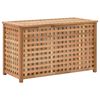 vidaXL Tv&auml;ttkorg 77,5x37,5x46,5 cm massivt valn&ouml;tstr&auml;