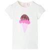T-shirt f&ouml;r barn ecru 92