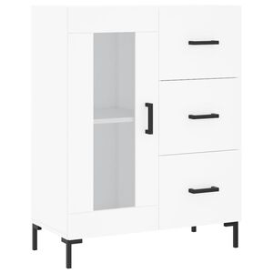 vidaXL Sk&aring;p vit 69,5x34x90 cm konstruerat tr&auml;
