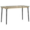 vidaXL Tr&auml;dg&aring;rdsbord Naturf&auml;rg 80 x 40 x 45 cm konstrotting