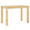vidaXL Matbord PANAMA 112x60x75 cm massiv furu