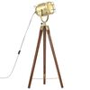 vidaXL Golvlampa massivt mangotr&auml; 97 cm