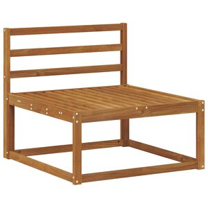 vidaXL Utomhus Mellansoffa Naturf&auml;rg 79 x 83 x 73 cm