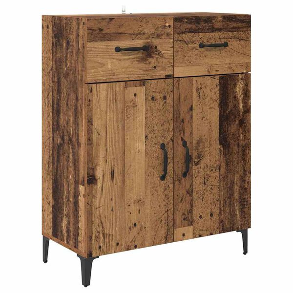 vidaXL Sideboard Gammalt tr&auml; 69,5 x 34 x 90 cm Konstruerat tr&auml;