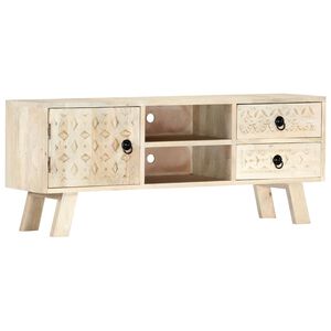 vidaXL TV-b&auml;nk 110x30x44 cm massivt mangotr&auml;