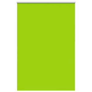 vidaXL Rullgardin m&ouml;rkl&auml;ggning blad gr&ouml;n 145x230 cm tyg bredd 141,6 cm