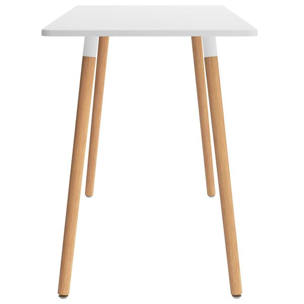 vidaXL Matgrupp 5 delar brun