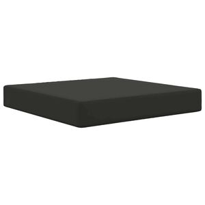 vidaXL Utomhus Soffa Kudde Polyester Svart 60 x 60 cm