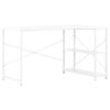 vidaXL Datorbord vit 120x72x70 cm