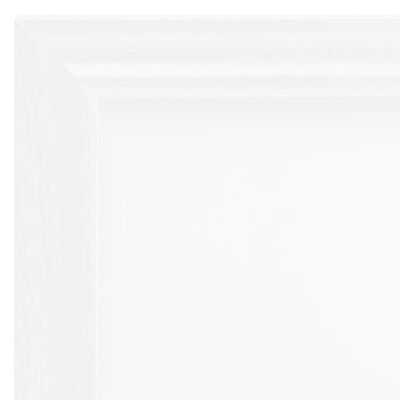 vidaXL Fotoramar 3 st för vägg eller bord vit 42x59,4 cm MDF