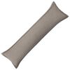 vidaXL Kudd&ouml;verdrag HOUTEN Ljusgr&aring; 40 x 145 cm Boucl&eacute;