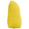 vidaXL Ryggkudde Ljusgul 45 x 24 x 50 cm tyg