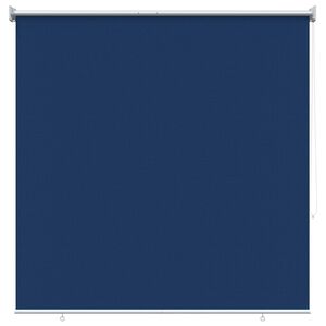 vidaXL Utomhus Rullgardin 90% UV Block Bl&aring; 140 x 140 cm HDPE