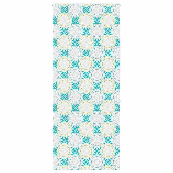 vidaXL Rullgardin f&ouml;r dusch 90x240 cm tyg bredd 86 cm