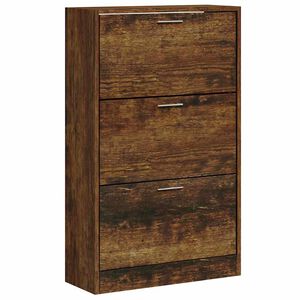 vidaXL Skost&auml;ll r&ouml;kf&auml;rgad ek 63x24x103 cm konstruerat tr&auml;