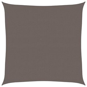 vidaXL Solsegel 160 g/m&sup2; antracit 7x7 m HDPE