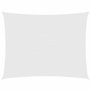 vidaXL Solsegel oxfordtyg rektangul&auml;rt 2,5x3,5 m vit