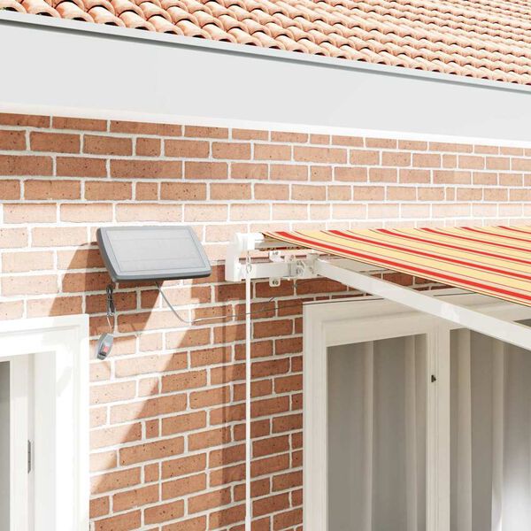 vidaXL Utf&auml;llbar markis med 350 x 250 cm tyg