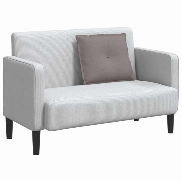 vidaXL Ryggkudde Taupe 60 x 19 x 50 cm tyg