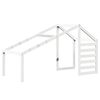 vidaXL Tak till barns&auml;ng vit 198x97x113 cm massiv furu