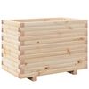 vidaXL Odlingsl&aring;da 70x40x49,5 cm massivt furutr&auml;