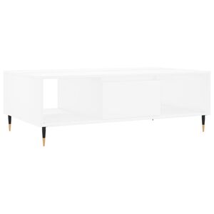 vidaXL Soffbord vit 104x60x35 cm konstruerat tr&auml;