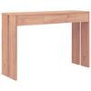 vidaXL Konsolbord 110x35x75 cm massiv teak