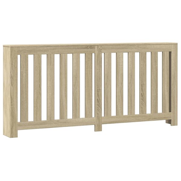 vidaXL Elementskydd sonoma-ek 175x20x82 cm konstruerat tr&auml;