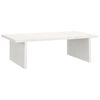 vidaXL Sk&auml;rmst&auml;ll vit 50x27x15 cm massiv furu
