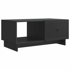 vidaXL Kaffeebord Svart 90 x 50 x 40 cm Konstruerat tr&auml;