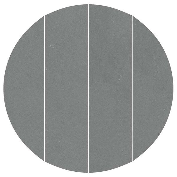 vidaXL Bottenmatta ljusgr&aring; &Oslash;428 cm polyester geotextil