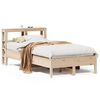 vidaXL S&auml;ngram utan madrass 120x200 cm massiv furu