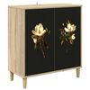 vidaXL Sideboard BREMEN Sonoma-ek 69 x 33 x 75 cm Konstruerat tr&auml;