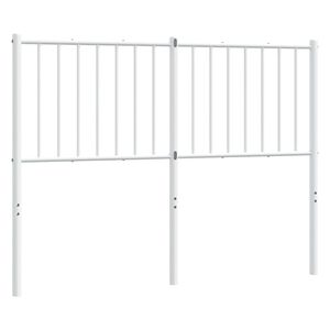 vidaXL Ers&auml;ttningsgavel metall vit 120 cm