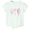 vidaXL T-shirt f&ouml;r barn ljus mintgr&ouml;n 104