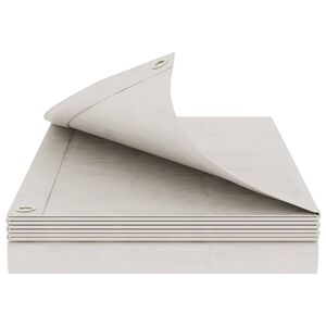 vidaXL Tarpaulin med &ouml;glor Vit 2 x 3 m 180 gsm PE