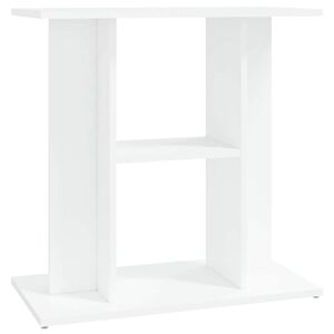 vidaXL Akvarieb&auml;nk vit 60x30x60 cm konstruerat tr&auml;