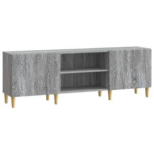 vidaXL TV-sk&aring;p 150 x 31 x 50 cm Gr&aring; Sonoma Konstruerat tr&auml;