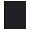 vidaXL Rullgardin UV-skydd Svart 180 x 230 cm Polyester