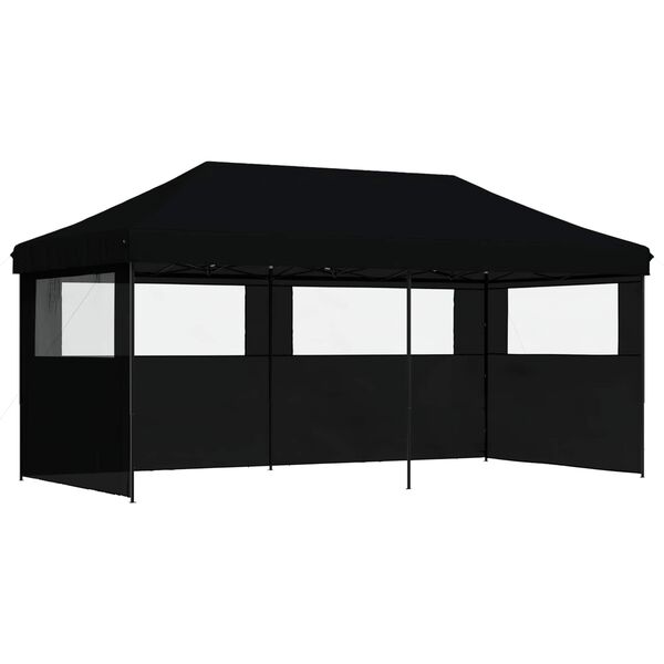 vidaXL Partyt&auml;lt Svart 292 x 580 x 315 cm Oxford Tyg