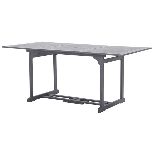 vidaXL Matgrupp f&ouml;r tr&auml;dg&aring;rden 9 delar massivt akaciatr&auml; gr&aring;