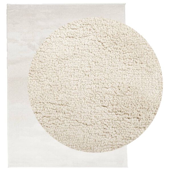 vidaXL Matta OVIEDO kort lugg beige 240x340 cm