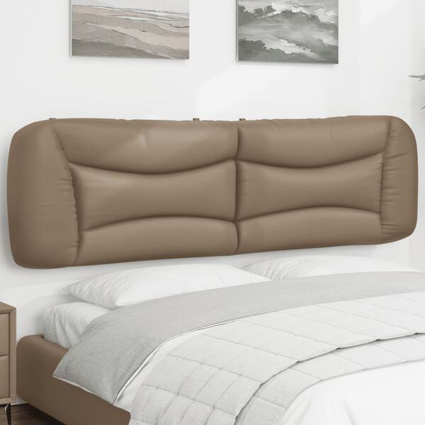 vidaXL Headboard Cushion "Hvar" Cappuccino 180 cm Faux Leather