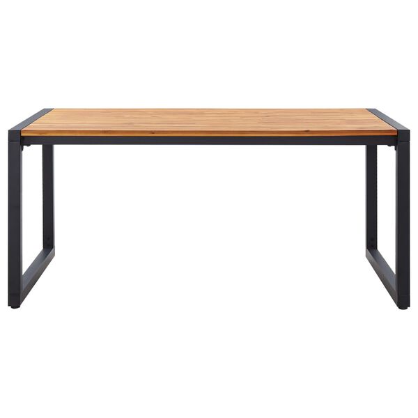 vidaXL Matgrupp f&ouml;r tr&auml;dg&aring;rden 5 delar gr&aring;