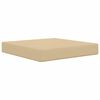 vidaXL Utomhus Soffa Kudde 3 pcs Beige Polyester