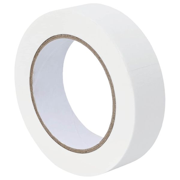 vidaXL M&aring;lartape 24 pcs Vit 30mm x 50m Papper