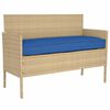 vidaXL Pallkuddset 2 pcs Kungsblå 150 x 40 x 8 cm Oxford tyg