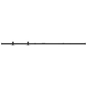 vidaXL Mini skjutd&ouml;rrsbeslag f&ouml;r sk&aring;p kolst&aring;l 183 cm